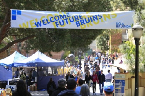 Bruin Walk welcome